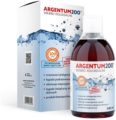 Picture of Aura Herbals Argentum200 Sebro Koloidalne 100ppm tonik 500ml