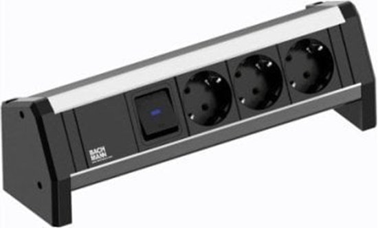 Picture of Bachmann Desk 3x earthing contact, switch, 3 m