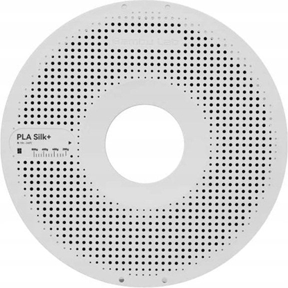 Изображение BambuLab Filament Bambu Lab PLA Silk+ 1,75mm 1kg Titan Gray