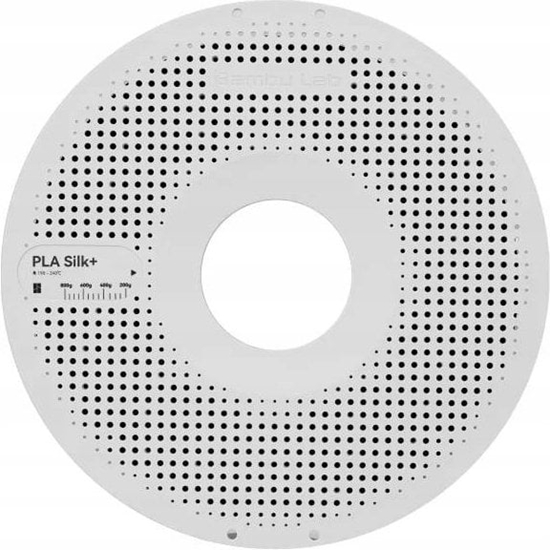 Изображение BambuLab Filament Bambu Lab PLA Silk+ 1,75mm 1kg Titan Gray