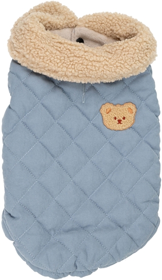 Picture of Barry King Kurtka dla psa niebieska pikowana naszywka mi rozmiar XL 50