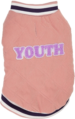 Attēls no Barry King Kurtka dla psa róowa pikowana rozmiar S 35