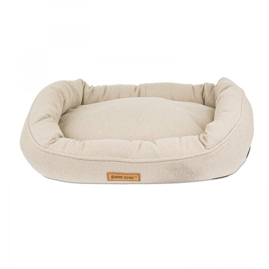 Picture of Barry King Legowisko dla psa, owalne, beowy, 66*48*10cm, z zamkiem