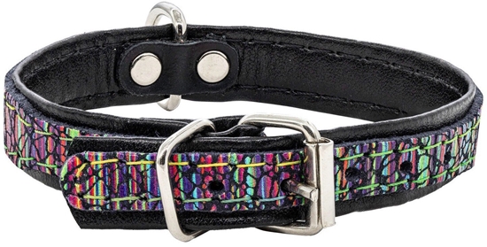 Picture of Barry King Obroa dla psa skórzana Laser, XS-S, 12mm/35cm