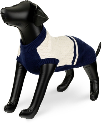 Attēls no Barry King Sweter dla psa beowo-granatowy, rozmiar L, 45