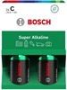 Picture of BATERIA BOSCH 2SZT C SUPER ALKALINE LR14SA2B/00