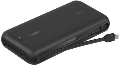 Picture of Belkin Powerbank 20.000mAh black 30W integr.USB-C Cab. BPB024hqBK