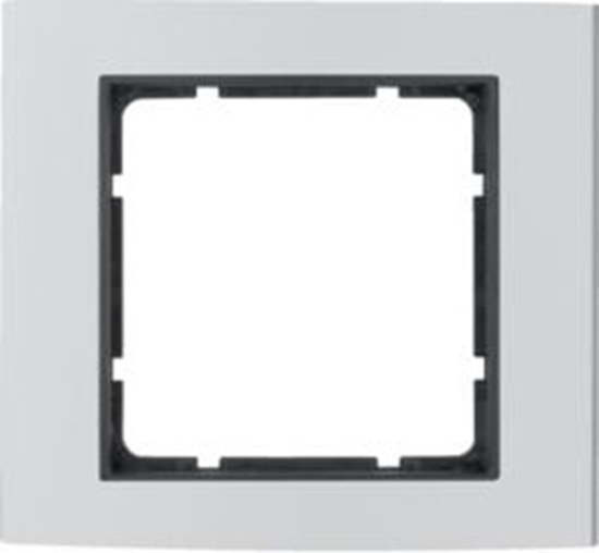 Picture of Berker B.3 Ramka pojedyncza aluminiowa antracyt (10113004)