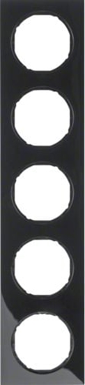 Picture of Berker Ramka piciokrotna R.3 czarna (10152245)