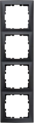 Attēls no Berker Ramka poczwórna Kwadrat antracyt mat (5310148996)