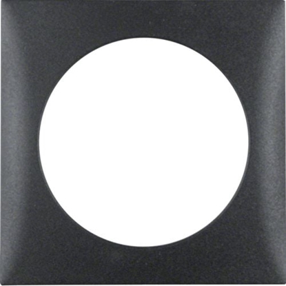 Attēls no Berker Ramka pojedyncza antracyt mat Integro Flow (0918272505)