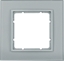 Picture of Berker Ramka pojedyncza B.7 szklana aluminiowa (10116414)