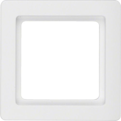 Picture of Berker Ramka pojedyncza Q.1 pozioma/pionowa nienobiaa aksamit (10116089)