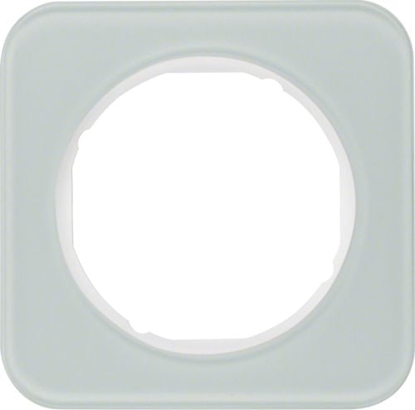 Picture of Berker Ramka pojedyncza R.1 szklana biaa (10112109)