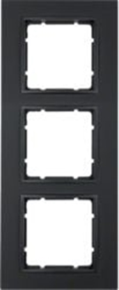 Picture of Berker Ramka potrójna B.7 antracyt mat (10136626)