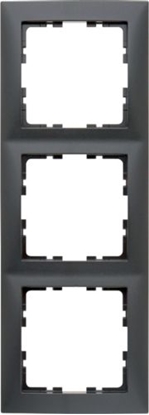 Picture of Berker Ramka potrójna Kwadrat antracyt mat (5310138996)