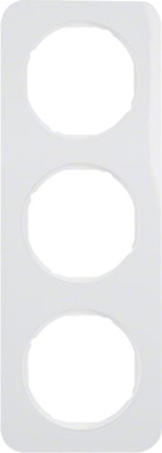 Picture of Berker Ramka potrójna R.1 pozioma/pionowa IP20 biaa (10132189)