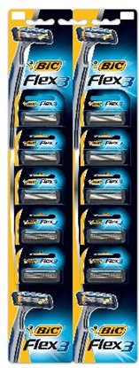 Attēls no Bic Maszynka do golenia Flex 03 na tamie 10szt