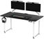 Picture of Biurko Ultradesk Biurko dla gracza QUEST, 140x70cm, 72-120cm, biay-czarny
