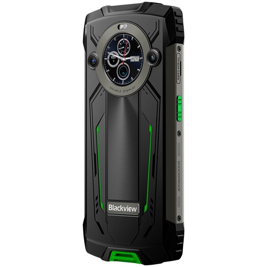 Picture of Blackview Blackview Rugged BV8200 LTE 6.5-inch FHD+IPS 1080x2400 120Hz Corning 3th + 1.3-inch 360x360 12+256GB MT8781 Octa-core 2.2GHz 8800mAh NO Charger CAM Front 32MP Rear 50+13MP IP68/IP69K/MIL-STD-810H NFC Fingerprint Green Green