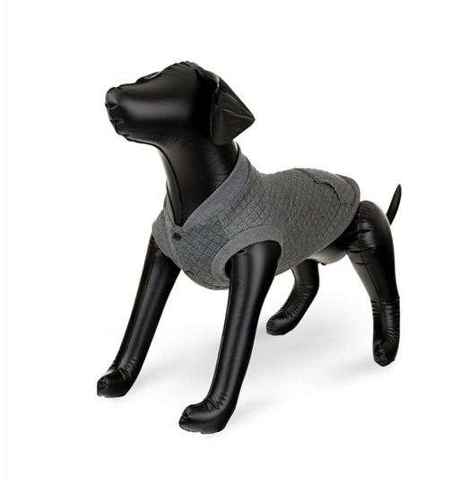 Picture of Bluza, dla psa, szara, pikowana, rozmiar 4XL, 65