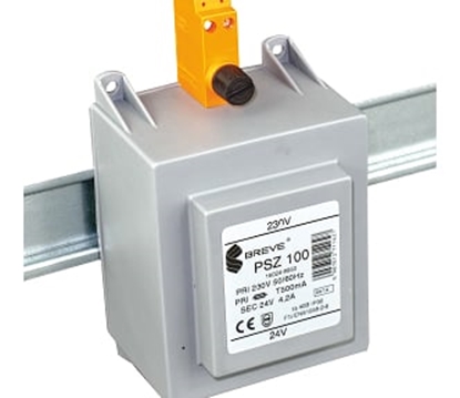 Изображение BREVE Transformator na szyn PSZ100 230/24V obudowany ochronny - 16024-9950