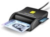Picture of CARD READER FLAT SMARTCARD 4SL/USB2.0 1.3M CRE-SM3SD AXAGON