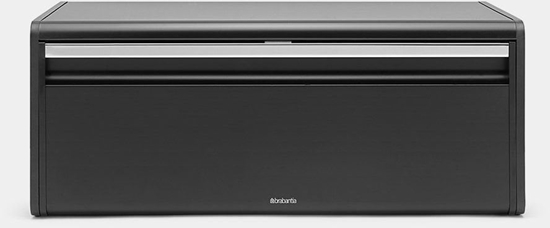 Picture of Chlebak Brabantia pudeko na chleb z przodu Matt Black 236860