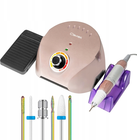 Picture of CLAVIER_Frezarka do paznokci 65W FX 600 Rose Gold