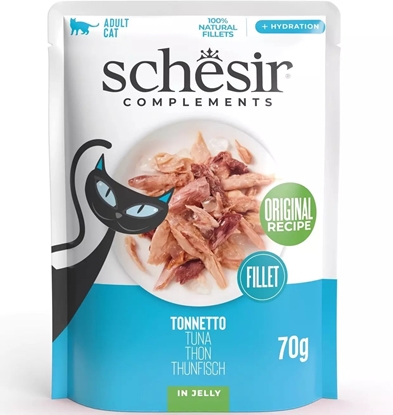 Picture of Complements, karma mokra, dla kotów, tuczyk w galarecie, 70 g, saszetka