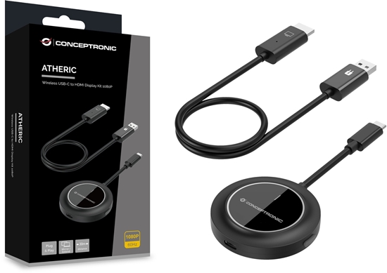 Picture of Conceptronic Adapter USB-C wireless -> HDMI 60Hz 30m Reichw.