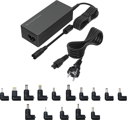 Picture of Conceptronic Uni. Notebook Netzteil inkl.15 Aufsätze 90W