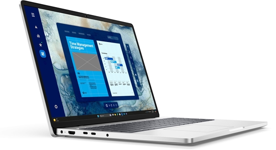 Picture of DELL Pro 16 PC16250 Intel Core Ultra 7 255U Laptop 40,6 cm (16") Full HD+ 16 GB DDR5-SDRAM 512 GB SSD Wi-Fi 6E (802.11ax) Windows 11 Pro Amerykaski midzynarodowy Platyna, Srebrny