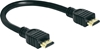 Picture of Delock Cable High Speed HDMI with Ethernet – HDMI A male > HDMI A male 4K 25 cm