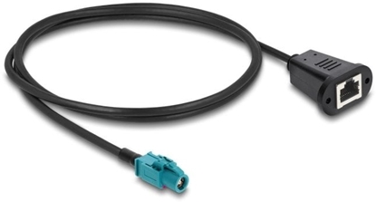 Picture of Delock Cable HSD Z female to RJ45 jack 1 m