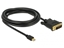 Изображение Delock Cable mini DisplayPort 1.1 male > DVI 24+1 male 3 m