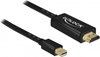 Изображение Delock Passive mini DisplayPort 1.1 to HDMI Cable 3 m