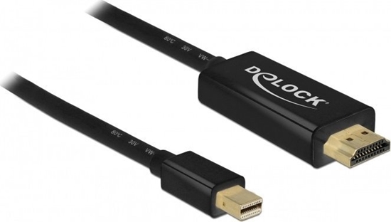 Изображение Delock Passive mini DisplayPort 1.1 to HDMI Cable 3 m