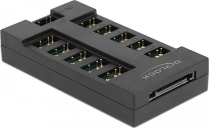 Attēls no Delock RGB Hub for ARGB LEDs with 10 ports