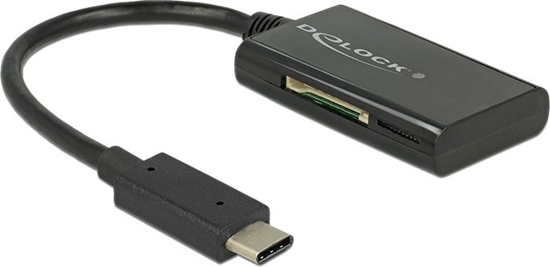 Picture of Delock USB 5 Gbps Card Reader USB Type-C™ male 4 Slots