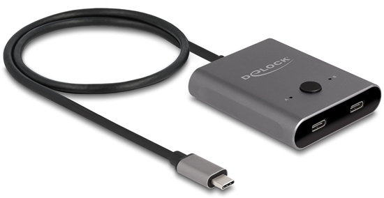 Изображение Delock USB TypeC 10Gbps Switch 2 to 1, bidirectional, 8K