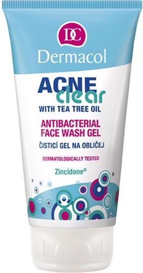 Picture of Dermacol AcneClear Antibacterial Face Wash Gel 150ml