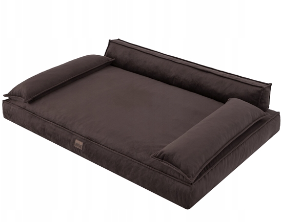 Picture of DOGGY LEGOWISKO CHAMPION brzowy VELVET