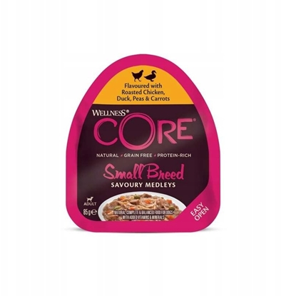 Picture of Dolina Noteci Core Small Breed Savoury Medleys z kurczakiem i kaczk 85g