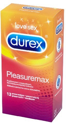 Picture of Durex  Prezerwatywy Pleasuremax 12 szt