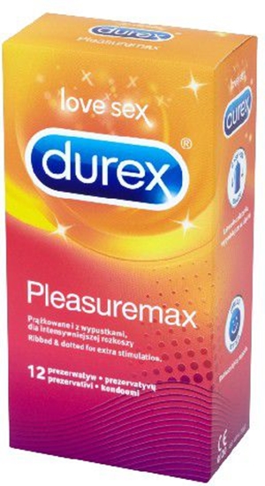 Изображение Durex  Prezerwatywy Pleasuremax 12 szt