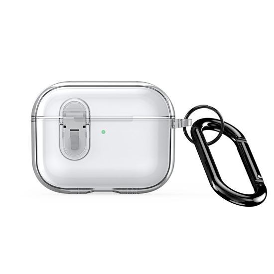 Picture of Dux Ducis Apple AirPods Pro 3 PECL Series PC+TPU Cover with Hook Clear