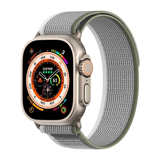 Изображение Dux Ducis Apple Sport Velcro Strap for Apple Watch 38/40/41/42MM Green