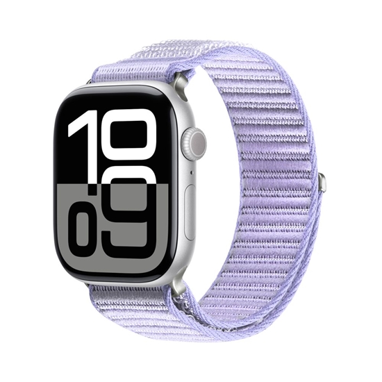 Изображение Dux Ducis Apple Watch 38/40/41/42MM YE Nylon Braided Loop Wrist Strap Purple
