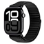 Picture of Dux Ducis Apple Watch 42/44/45/46/49MM YE Nylon Braided Loop Wrist Strap Black